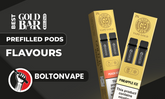 Best Gold Bar Reload Prefilled Pods Flavours