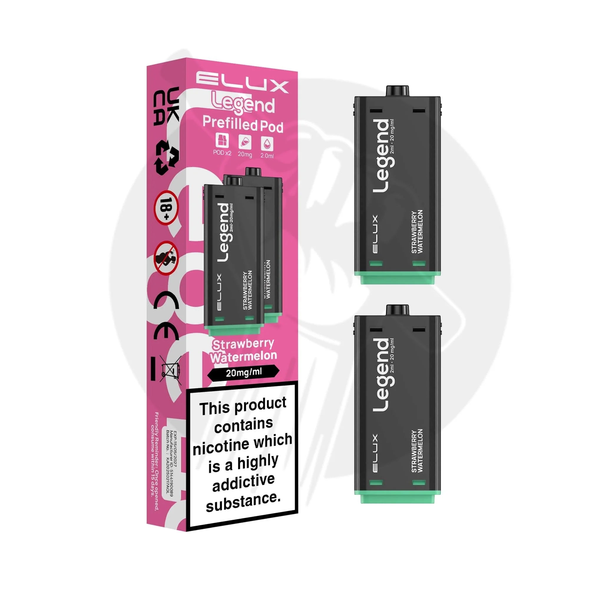 Elux Legend 1500 Prefilled Replacement Pods 2in1