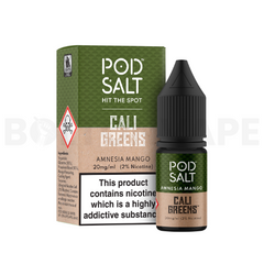 Amnesia Mango 10ml Nic Salt E-Liquid by Fusion Pod Salt