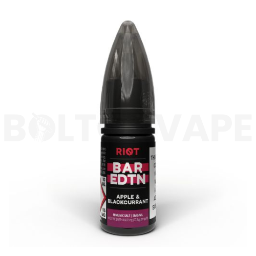 Apple Blackcurrant Nic Salt E-Liquid by Riot Squad Bar Edtn