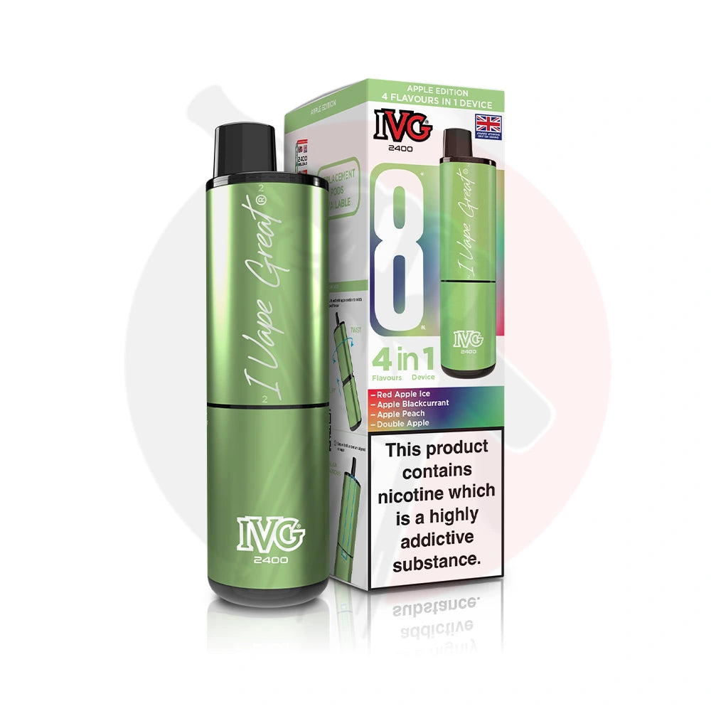 IVG 2400 4 in 1 Rechargeable Prefilled Kit