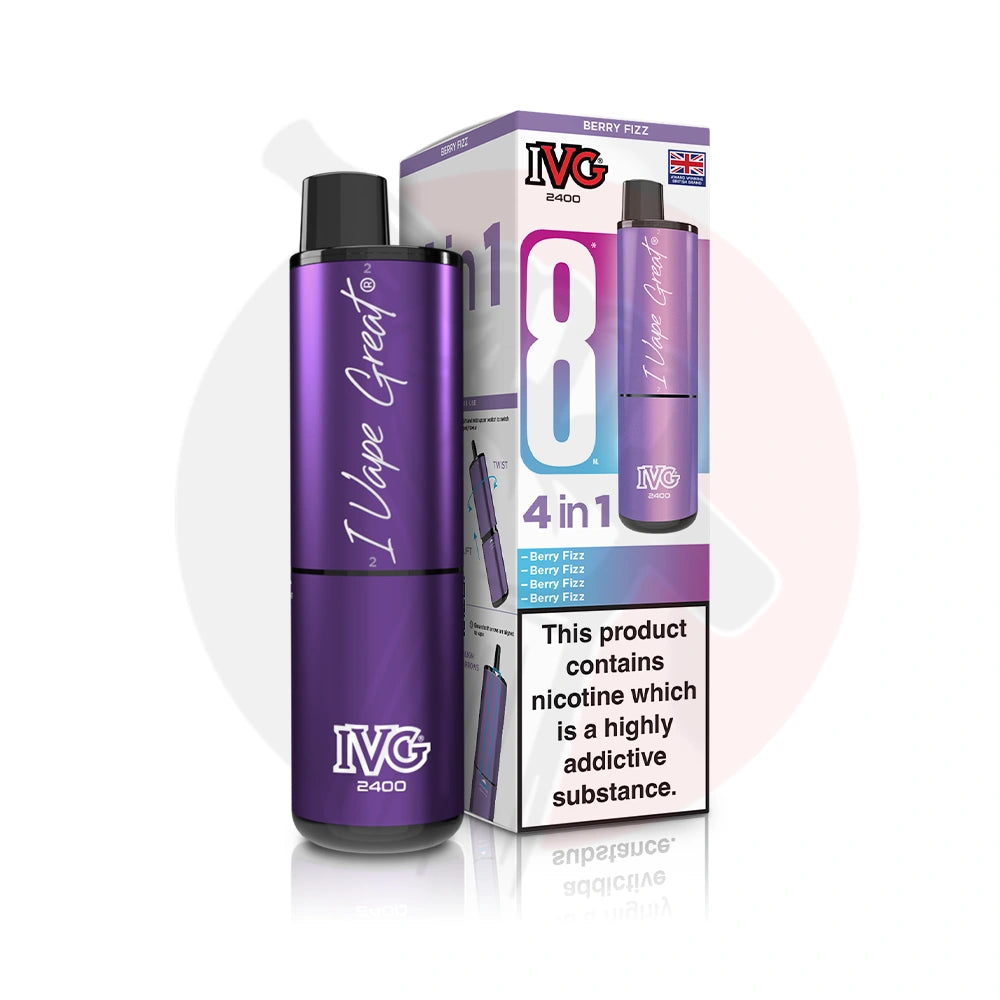 IVG 2400 4 in 1 Rechargeable Prefilled Kit