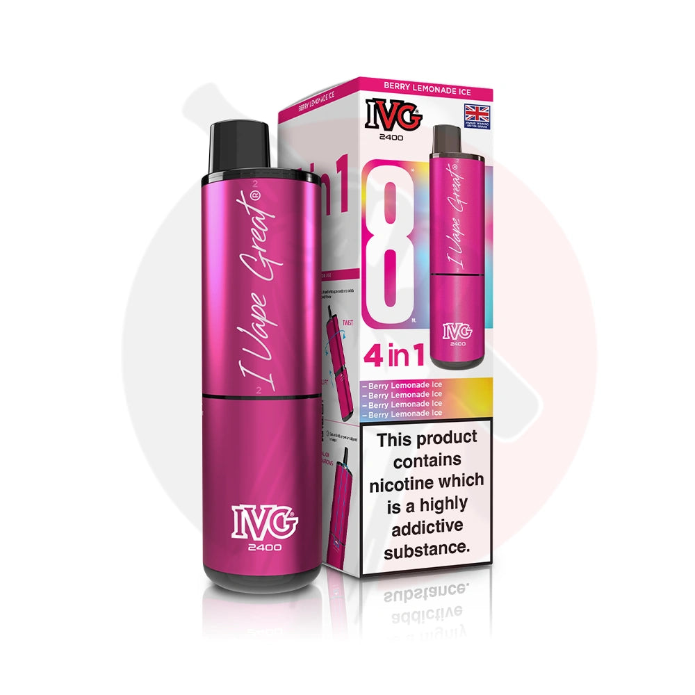 IVG 2400 4 in 1 Rechargeable Prefilled Kit
