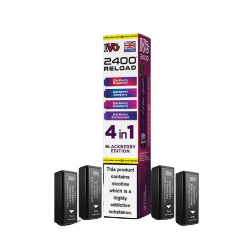 IVG 2400 4 in 1 Multi Flavour Edition Prefilled Reload Pods