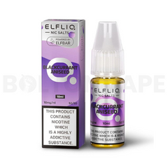 Blackcurrant Aniseed 10ml Nic Salt E-Liquid by Elf Bar ELFLIQ