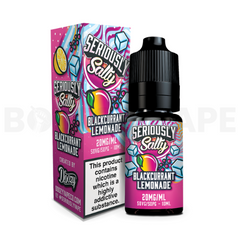 Blackcurrant Lemonade 10ml Nic Salt E-Liquid By Seriously Salty