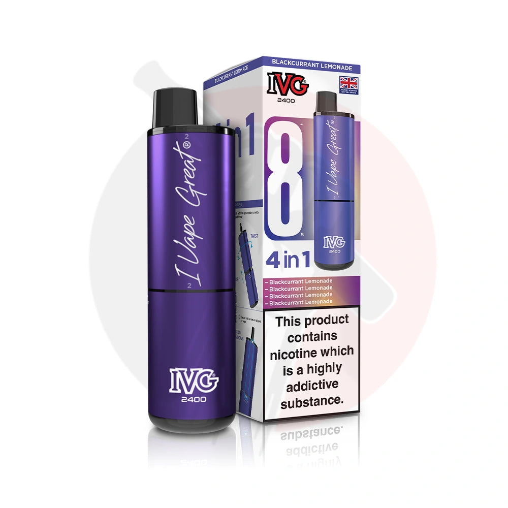 IVG 2400 4 in 1 Rechargeable Prefilled Kit