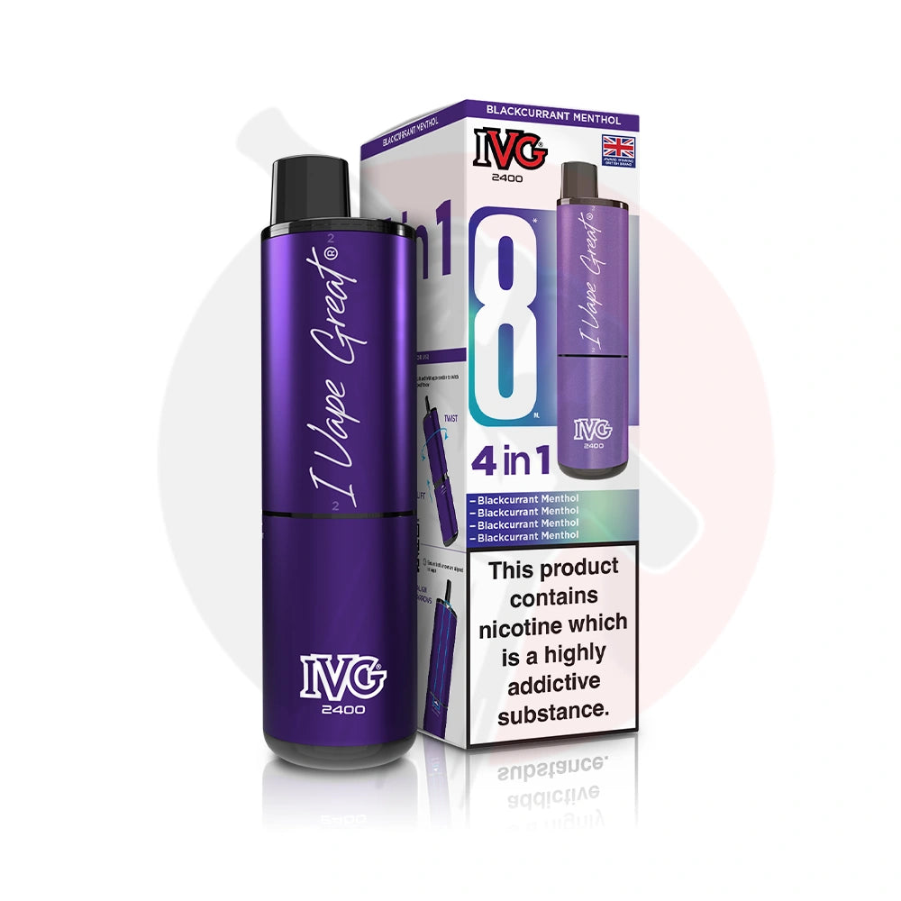 IVG 2400 4 in 1 Rechargeable Prefilled Kit