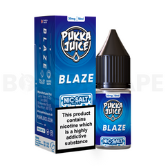 Blaze 10ml Nic Salt E Liquid By Pukka Juice