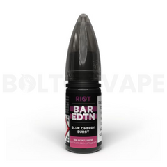 Blue Cherry Burst Nic Salt E-Liquid by Riot Squad Bar Edtn