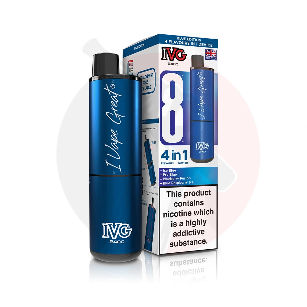 IVG 2400 4 in 1 Rechargeable Prefilled Kit