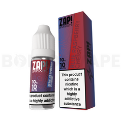 Blue Raspberry Cherry 10ml Nic Salt E-Liquid By Zap! Bar Salts