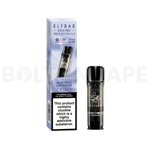 Elfbar Elfa Pro Pod Blue Razz Lemonade Prefilled