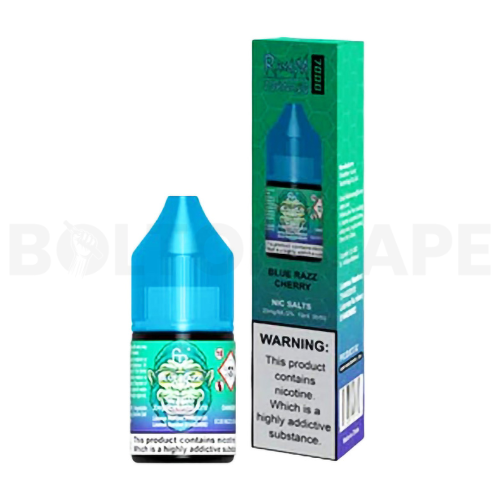 Blue Razz Cherry 10ml Nic Salt E-Liquid By R and M Tornado 7000