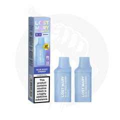 Blue Razz Cherry Prefilled Pods By Lost Mary BM600