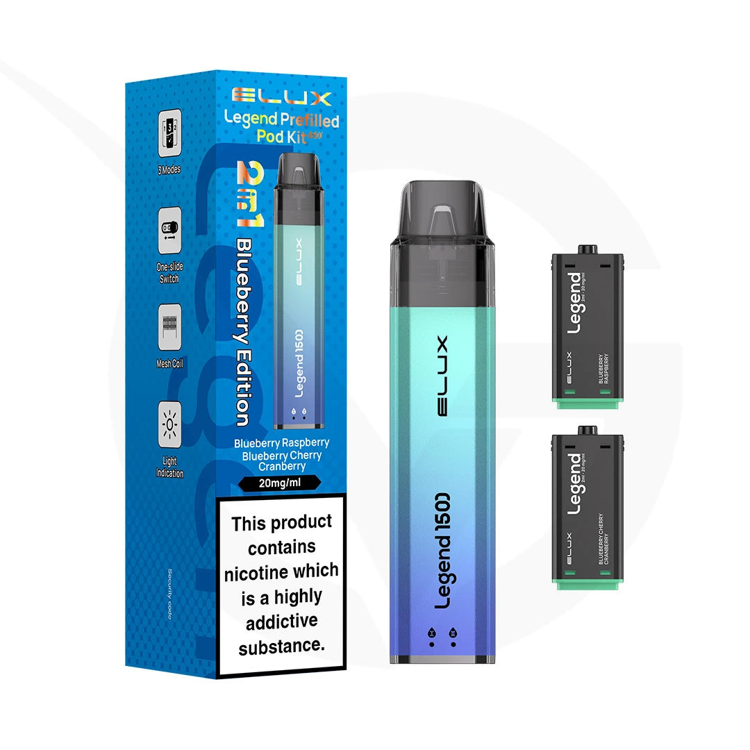 Elux Legend 1500 Prefilled Pod Vape KIt