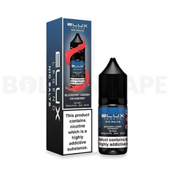 Blueberry Cherry Cranberry 10ml Nic Salt E-Liquid Elux Legend