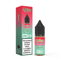 Blueberry Cherry Cranberry 10ml Bar Salt Nic Salt E-Liquid By Victory Juice