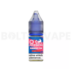 Blueberry Pom 10ml Nic Salt E-Liquid By OX Passion