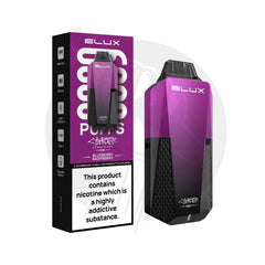 Blueberry Raspberry Elux Cyberover 6K Prefilled Vape Kit