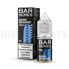 Blueberry Sour Rasberry 10ml Nic Salt E-liquid by Bar Series