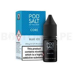 Blue Ice 10ml Nic Salt E-Liquid by Core Pod Salt
