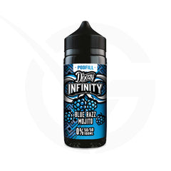 Blue Razz Mojito 50/50 100ml Shortfill Doozy Infinity Pod Fill