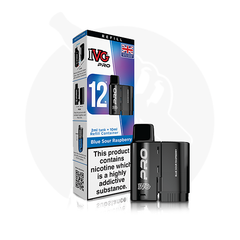 Blue Sour Raspberry IVG Pro 12 Prefilled Pods + Refill Containers