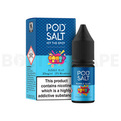 Bubble Blue 10ml Nic Salt E-Liquid by Fusion Pod Salt