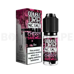 Cherry Bakewell 10ml Nic Salt E Liquid Double Drip