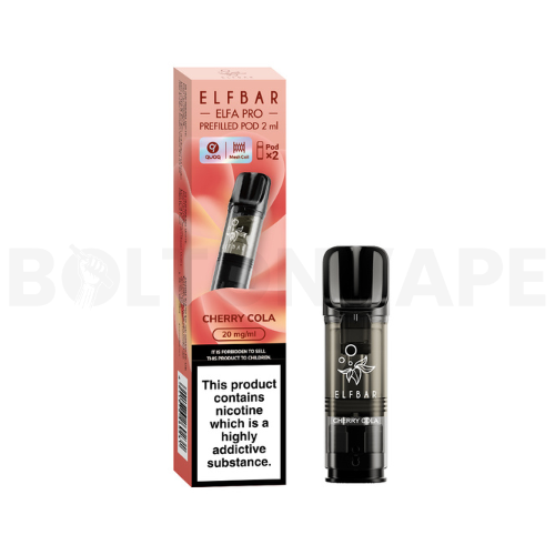 Elfbar Elfa Pro Pods Cherry Cola Prefilled