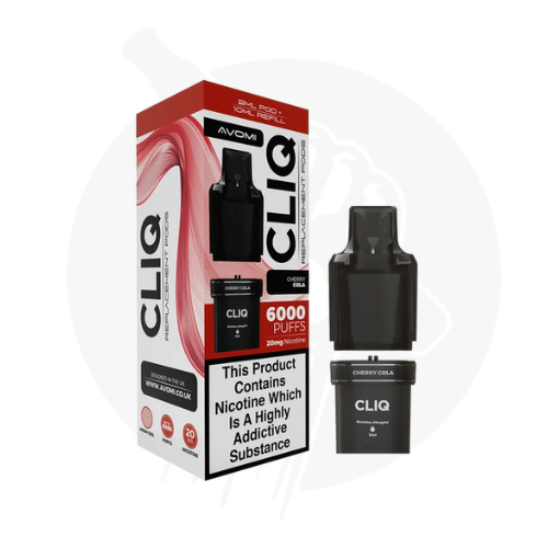 Cherry Cola Avomi Cliq 6000 Puff Refill Pack Pods