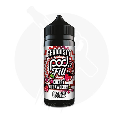 Cherry Strawberry Shortfill E-Liquid by Seriously Pod Fill x2