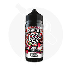 Cherry Strawberry Shortfill E-Liquid by Seriously Pod Fill x2