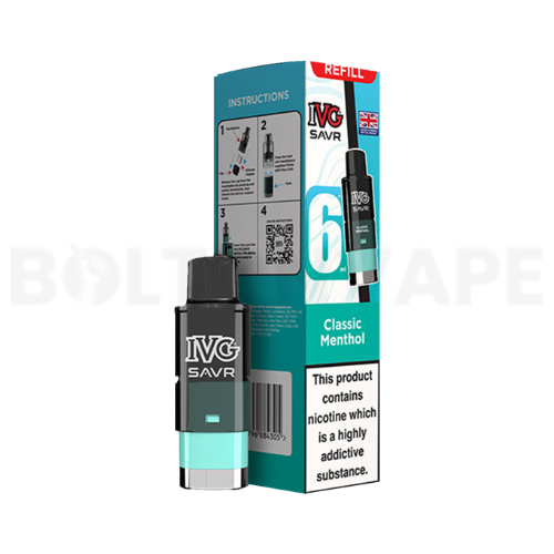 Classic Menthol IVG SAVR refill Pods