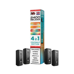 IVG 2400 4 in 1 Multi Flavour Edition Prefilled Reload Pods