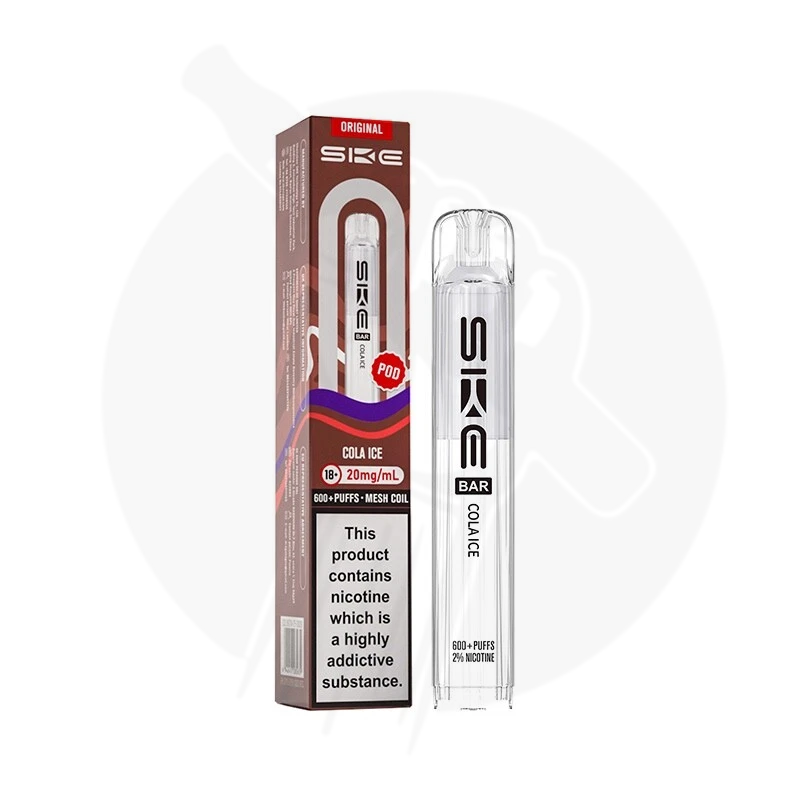 Cola Ice Prefilled Replacement Pods By SKE Bar 600