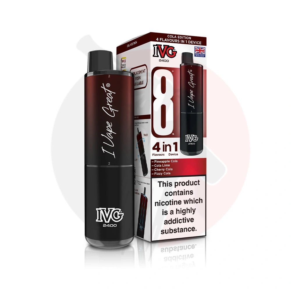 IVG 2400 4 in 1 Rechargeable Prefilled Kit