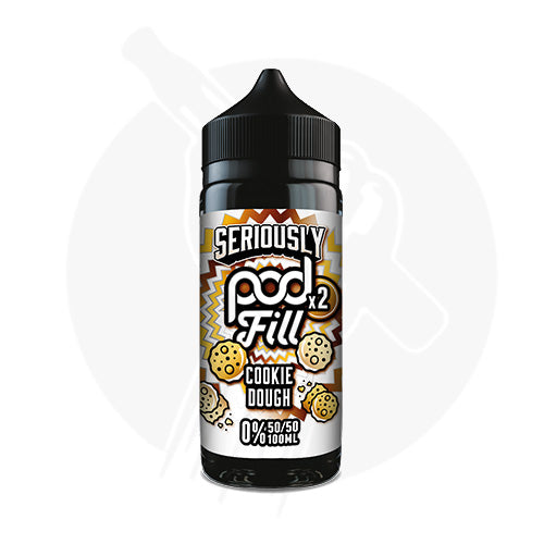 Cookie Dough Shortfill E-Liquid by Seriously Pod Fill x2