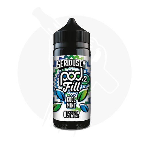 Cool Mint Shortfill E-Liquid by Seriously Pod Fill x2