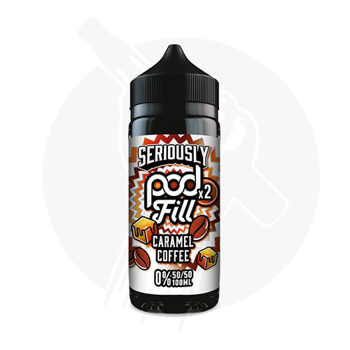 Caramel Coffee Shortfill E-Liquid by Seriously Pod Fill x2