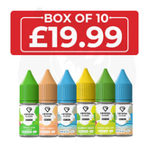 Crystal Clear Bar Salt 10ml E-liquid - Pack of 10