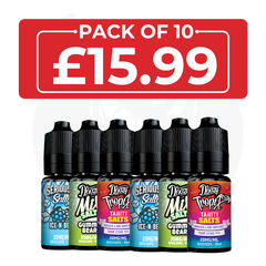 Doozy Vape 10ml Nic Salt Vape Juice - Box of 10