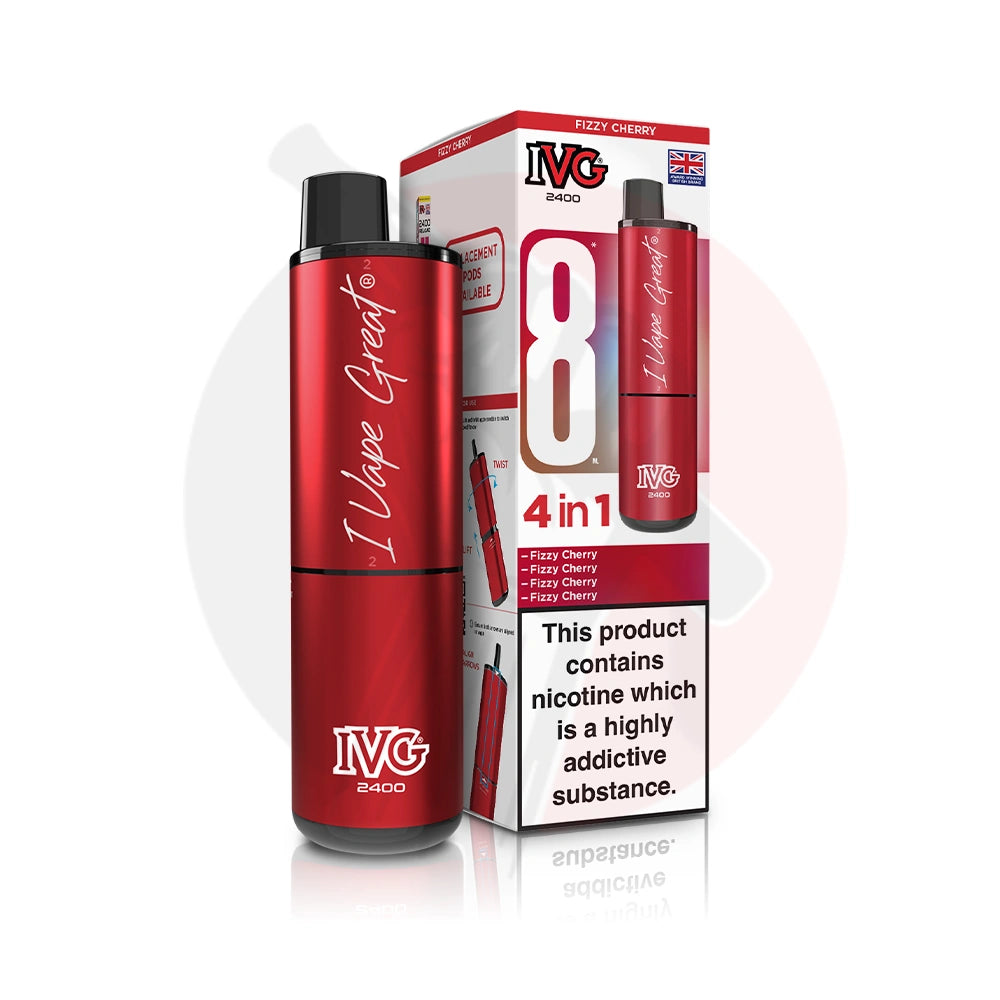 IVG 2400 4 in 1 Rechargeable Prefilled Kit