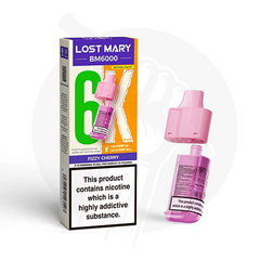 Fizzy Cherry Lost Mary BM6000 Refill Pods