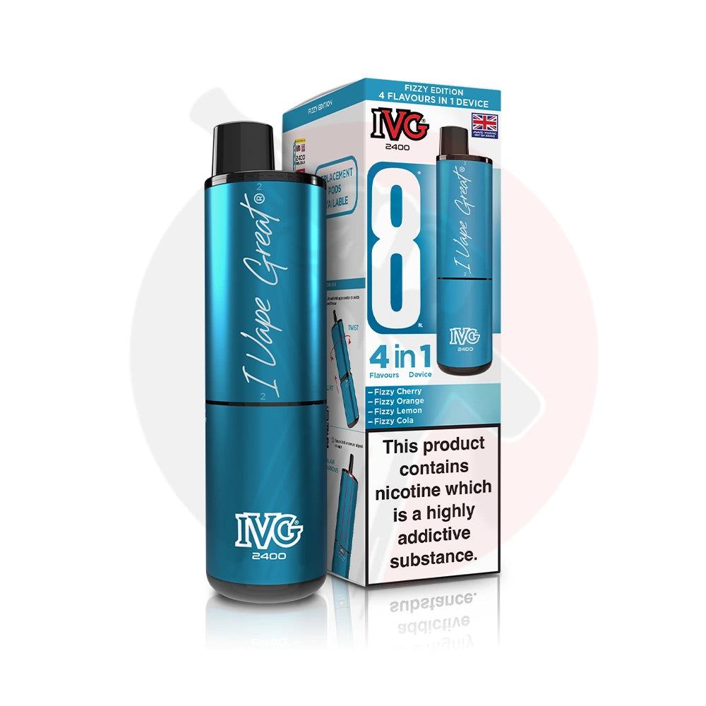 IVG 2400 4 in 1 Rechargeable Prefilled Kit