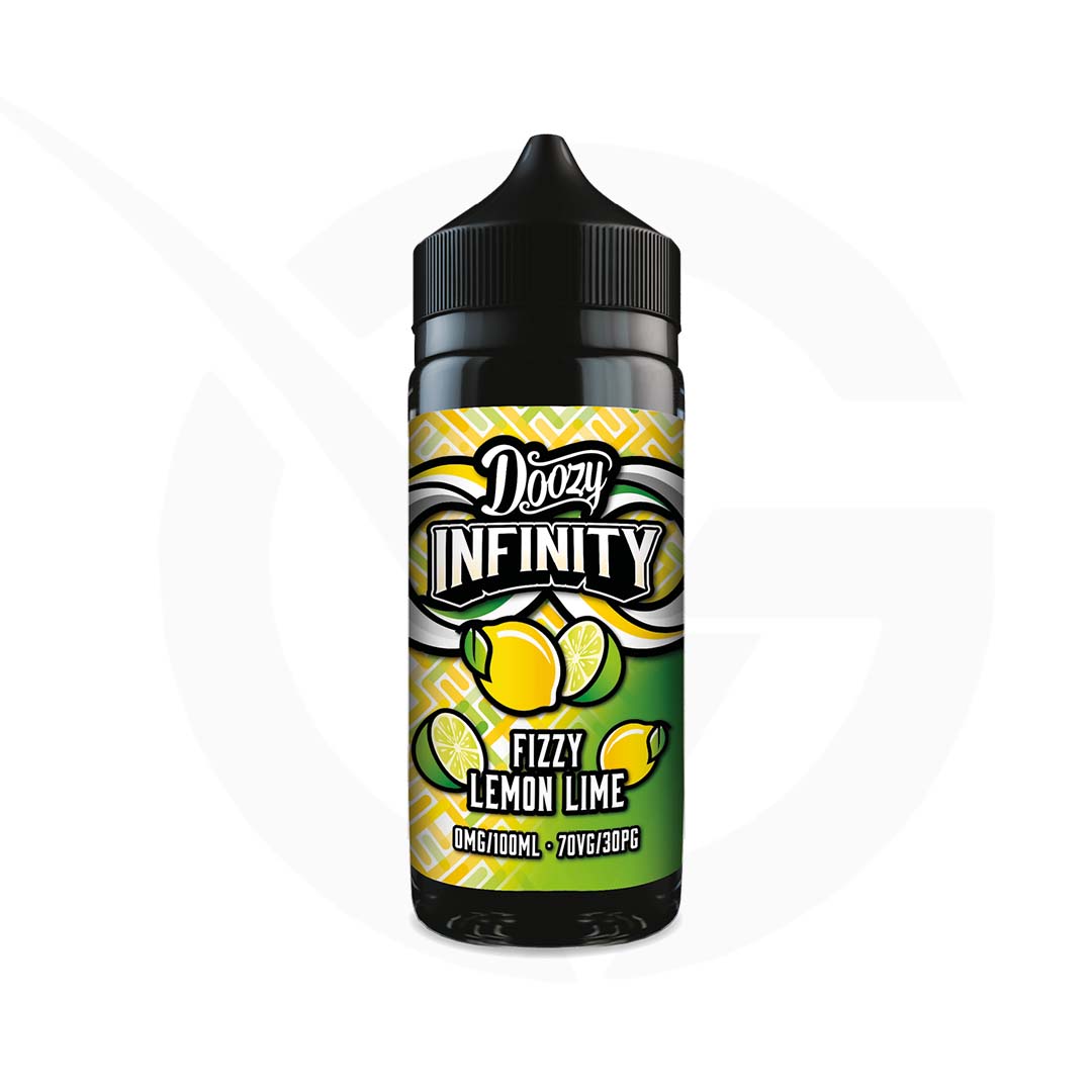 Fizzy Lemon Lime 100ml Shortfill E-Liquids Doozy Infinity