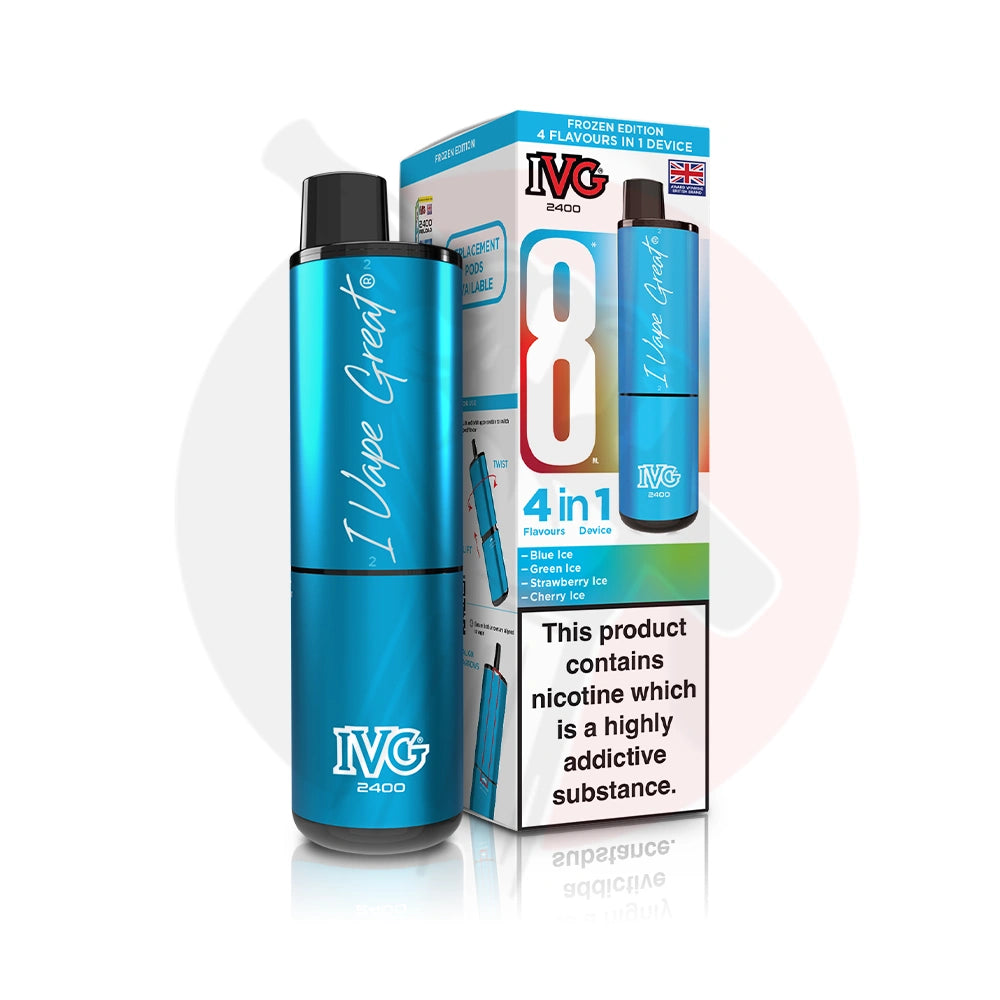 IVG 2400 4 in 1 Rechargeable Prefilled Kit