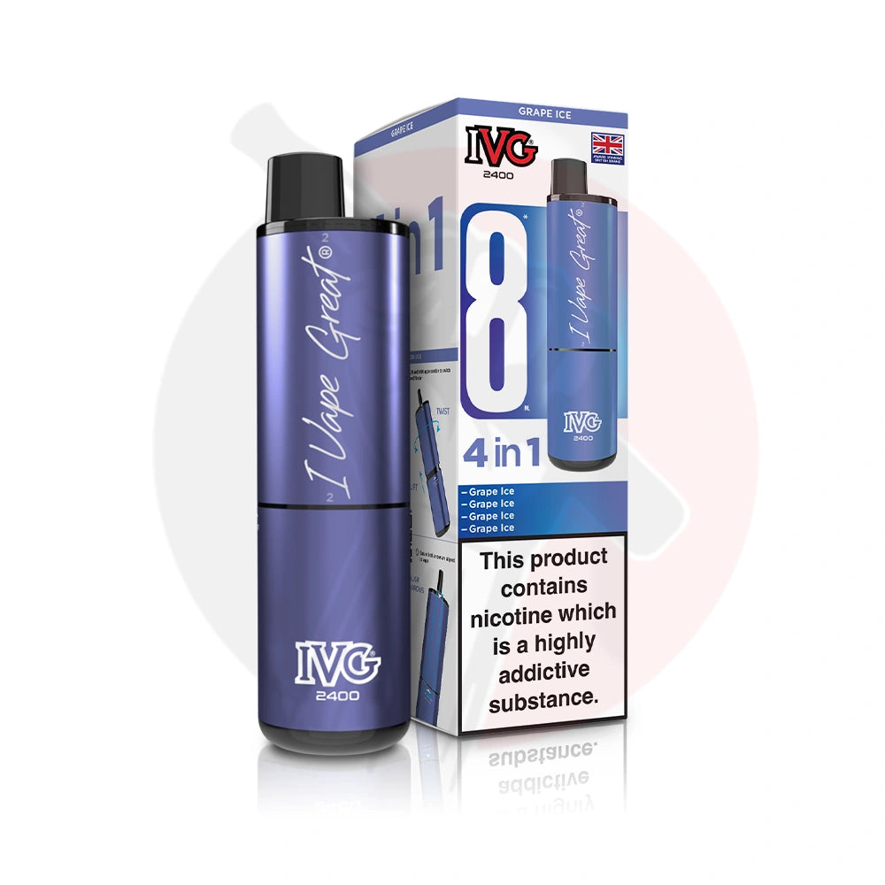 IVG 2400 4 in 1 Rechargeable Prefilled Kit