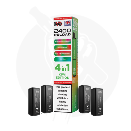 Kiwi Edition IVG 2400 Reload Prefilled Pods